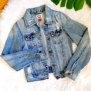 Freestyle Revolution denim distressed jacket